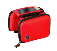 Mllepjdh Schermo Toccante Impermeabile Per La Cassa Della Bicicletta Anti-collisione Sacchetto di Immagazzinaggio Montagna Doppio Supporto Del Telefono, A