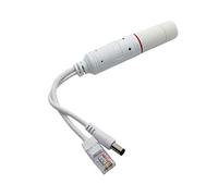 Mllepjdh - Splitter POE impermeabile da 48 V a 12 V con cavo adattatore video e alimentazione, modulo di alimentazione per extender telecamera IP 48 V a 12 V Poe Splitter