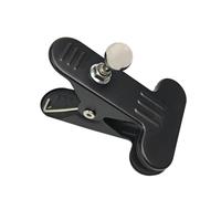 Mllepjdh Supporto per telefono resistente Supporto per rack Presa sicura Base in metallo per dispositivi a schermo grande Piattaforma di visualizzazione stabile essenziale Morsetto per telefono da