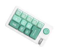 Mllepjdh Tastiera meccanica personalizzabile K810 tastiera con tasti sostituibili a caldo e tastiera programmabile macro 12Keys