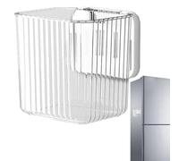 Mlllokfki Floating Shelf Fridge, Wall-Mounted Refrigerator, Floating Fridge Design, Storage Organizer Bins Wall Mounted, Cabinet Door Spices Racks Organizer, Storage Organizer Bins Wall Mounted