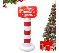 Mlllokfki Indoor Gingerbread Decor, Inflatable Gingerbread GNOME, Christmas Gingerbread Blow-Up, Christmas Inflatables Home Decor for Christmas Holidays, Christmas Party