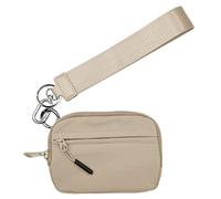 Mlllokfki Keychain Wristlet Wallet, Credit Card Wallet, Waterproof Nylon Coin Purse, Compact Key Ring Wallet, Hand Strap Wallet, Women's Coin Purses, Secure Keychain Wallet, Stylish Wristlet Purse,