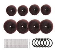 Mlllokfki Macchina per panini e ciambelle per set | Strumenti per la produzione di panini per acconciature di ciambelle | Strumento di produzione di anelli di semplice e