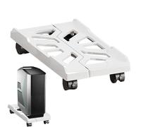 Mlllokfki Tower Stand Under | Desktop Computer Host | Heavy Duty Pc Stand, Pc Tower Bracket Floor Riser Rolling Caster Wheels Ventilazione Computer Stand Under Host Bracket Heavy Duty
