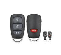 MLLNPP Guscio Chiave Auto per Hyundai per Kia per Elantra per Sonata i10 per Sorento per Cerato per Forte Spectra Optima Guscio Chiave a 4 Pulsanti Custodia Alloggiamento Guscio Chiave Telecomando