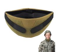 mllticam - Protezione per collo softair da caccia, protezione tatticll, universale, per giochi di tiro al collo, caccia all'aperto, allenamento, avventura, per uomini, donne e soldati, Fango