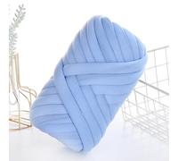MLordoarf Filato Gigante Grigio Scuro, 250g Filo Cotone Grosso Tubolare a Mano, Gomitolo di Filato Chunky Yarn per Borse, Coperte, Cestini, Nidi di Animali Domestici, Artigianato Fai-da-Te
