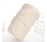 MLordoarf Filato Gigante Grigio Scuro, 250g Filo Cotone Grosso Tubolare a Mano, Gomitolo di Filato Chunky Yarn per Borse, Coperte, Cestini, Nidi di Animali Domestici, Artigianato Fai-da-Te