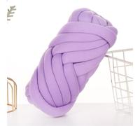 MLordoarf Filato Gigante Grigio Scuro, 250g Filo Cotone Grosso Tubolare a Mano, Gomitolo di Filato Chunky Yarn per Borse, Coperte, Cestini, Nidi di Animali Domestici, Artigianato Fai-da-Te