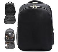 MLordoarf Zaino per Barbiere di capacità, Zaino per Utensili da Viaggio Multifunzionale 14x8x19 per barbieri, organizzatore di Strumenti per Parrucchiere Portatili per tagliatori e Forniture