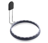 MLqkpwy Anelli per uova in silicone per friggere le uova, anello rotondo per cuociuova, per uova in silicone da 4 pollici | Stampo per frittelle di qualità alimentare, Gadget da cucina per