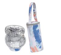 MLqkpwy Borsa per biberon e cibo, sacchetti isotermici per biberon - Borsa per bottiglia isolata e impermeabile, tasca isolante per porta biberon, borsa termica per biberon, Graffiti 2, Se référer au