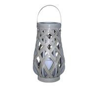 MLqkpwy Grande Lanterna Solare in Rattan Esterno,Lampade A Sospensione Esterna Lampade in Rattan, Lampade naturali Lampade da esterno, Lanterna solare vintage in rattan, portatile