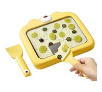 MLqkpwy Stampo per | freddo istantaneo con spatole | Versatile padella per per adulti, adolescenti, amici, bambini, famiglie, attività