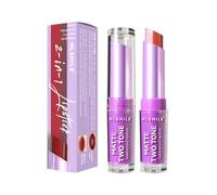 MLSMILE - 2-In-1 Matte Lipstick - 8 Colors #02 - 3g