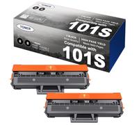MLT-D101S Toner compatibile con Samsung MLT-D101S D101S nero per Samsung ML-2160 ML-2165 ML-2165W ML-2168 SCX-3405W SCX-3405F SCX-3405 SCX-3405FW SCX-3400 SF7 60 SF760P (2 nere)
