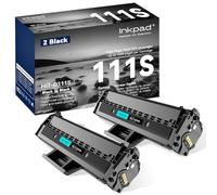 MLT-D111S MLT-D111L - Cartuccia toner di ricambio compatibile per Samsung Xpress M2020W M2070W M2026 M2020 M2070 M2024W M2074FW Cartucce toner per stampante (confezione da 2, nero)