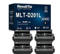 MLT-D201L High Yield Toner Cartridge Replacement for MLT-D201S MLT-D201L, Compatible for Samsung ProXpress M4030ND M4080FX Black with Chip