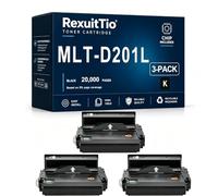 MLT-D201L High Yield Toner Cartridge Replacement for MLT-D201S MLT-D201L, Compatible for Samsung ProXpress M4030ND M4080FX Black with Chip