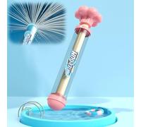 Mlthcig Pistola ad Acqua Fuochi d’Artificio, Spruzzatore Alta Pressione Estivo, Gioco Acquatico Esterno per Piscina, Giardino, Festa Romantica per Coppie, Amici, Bambini, Adulti(Pink)