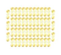 MLWSKERTY 50Pieces Fishing Propeller Slices Sequins Thicken Fly Tying Materials Lures Making Fly Propellers Set Slices Lures