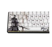 MLWSKERTY 75 Key Keycap Set 5 Side Heat Sublimated Chinese Three Kingdoms Cultural Charecter for Mechanical Keyboards Keycaps Office Keyboard Keycaps