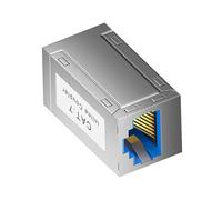 MLWSKERTY Accoppiatore Rete RJ45 in Metallo Connettori Schermati Cat6A Cat7 per Trasmissione Dati Ethernet 10G E Stabilità dei Segnali Accoppiatore Rete Schermato Industriale