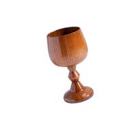 MLWSKERTY Calice in legno dal design rurale per succhi vino e bevande, tazza da comunione per la cerimonia della chiesa cristiana, decorazione per feste, vetro in legno