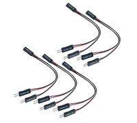 MLWSKERTY Cavo sdoppiatore Compatibile MicroATX per Cavo Pulsante Doppio Avvio simultaneo con Pulsante accensione Esterno Interno