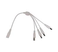 MLWSKERTY Cavo Splitter DC5.5mmx2 1 Mm Flessibile per Auto A CCTV LED Monitor Monitor Electronics Efficient Power Cord 11.81in Extension