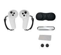 MLWSKERTY Controllo Accessorio da Gioco Comodo VRS con Coperchi Controller in Silicone per Cassa Controller Protezioni per Lenti 4ultra