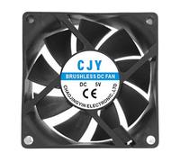 MLWSKERTY Cooling Fan PC Computer 5V/12V/24V Quiet Cooling for Desktop Case Hardware Thermal Management Accessories Low Noise Hydraulic Bearing