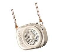 MLWSKERTY Design Leggero E Ricaricabile Ideale per Altoparlanti delle Conferenze degli Istruttori Le Guide Viaggio con Un Volume Forte Chiaro per Parlare in Pubblico