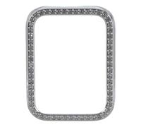 MLWSKERTY Elegant Rhinestones PC Half Enclosure Case for Band 9Pro Offer Edges Protections Stylish Look Without Screen Protector No Screen Protector Included