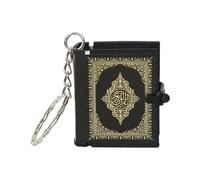 MLWSKERTY Mini Bible Keychain Book Pendant Creative Key Chain Car Keys Holder School Bag Decoration Accessories English Religious Key Chains Men