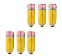 MLWSKERTY Pencil-Themed Study Room Light with Easy Designs for Back to School Party Decorations Back to School Paper Lanterns
