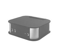 MLWSKERTY Precise Shockproof Protective Case for Small Desktop Computer Storage Portable Design Durability Travel Office Essential Protective Sleeve for Mini Desktop Computer