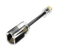 MLWSKERTY Telefono Detangler 4P4C Gold Plasso Ridline Cording Girevole USGLER per I Telefoni A Fissa Family Office Cavo Telefonico