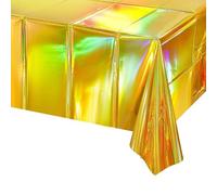 MLWSKERTY Tovaglia Monouso in Film Alluminio Che Cambia Colore Resistente all'Acqua Resistente alle Macchie per Istanti Allestimenti E Decorazioni per Feste Impermeabilizza La Tovaglia E Getta