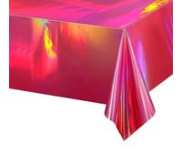 MLWSKERTY Tovaglia Monouso in Film Alluminio Che Cambia Colore Resistente all'Acqua Resistente alle Macchie per Istanti Allestimenti E Decorazioni per Feste Impermeabilizza La Tovaglia E Getta