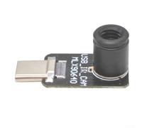 MLX90640 - Fotocamera termica tipo C, sensore 32 x 24, termometro a infrarossi compatto per smartphone e PC, campo di misurazione da -40 a 300 °C, per ispezione elettrica e edifici (USB-MLX90640BAB)