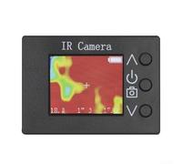 MLX90640 - Telecamera termica a infrarossi con LCD da 1,8", termometro senza contatto per rilevamento della temperatura, da -40 a 300 °C, risoluzione 32 x 24, ricaricabile