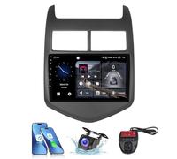 MLXABH Android 13 Autoradio Bluetooth 5.0 per C-hevrolet Aveo 2 2011-2015, 9 pollici Touch Screen Radio Player Built-in SWC 4G WIFI DSP Car Play Android Auto GPS Sat Nav FM RDS Autoradio Radio (NF-3)