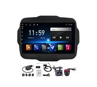 MLXABH Touchscreen da 9 Pollici 2 DIN Car Stereo Android 11 per J-eep Renegade 2016-2020 Navigazione per Auto nel cruscotto Supporto Ricevitore Audio per Auto CarPlay Android Auto/FM AM Radio/Contro