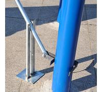 MLYAYE Estrattore di Pali Estrattore Manuale per Pali di Armatura con Clip Adattatore, Estrazione di Pali e ceppi d'albero, Strumento di Sollevamento per colonne(Clip-12cm/4.7in)