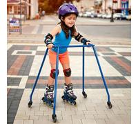 MLYAYE Pattini a Spinta per Skateboard, deambulatori per Bambini Piccoli | Con 4 ruote universali, per piste di pattinaggio/skatepark/uso interno ed esterno, aiuto per pattinatori