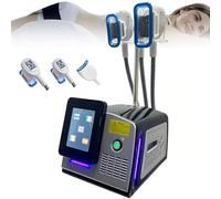 MLYYYDSS Apparecchio per criolipolisi, Macchina Professionale per Il Dimagrimento Tramite criolipolisi, Strumento per la lipolisi e la riduzione del Grasso corporeo a 360° con 3 manipoli