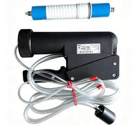 MLYYYDSS Dissalatore Portatile Manuale per Acqua di Mare | Filtro ad osmosi inversa per acqua di mare, 2,0-2,65 l/h, rigetto del sale superiore al 97% per imbarcazioni