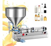 MLYYYDSS Macchina di Rifornimento Liquida 5-200ML Riempitrice Liquida Orizzontale a Riempitrice Pneumatica Elettrica a Liquido per Profumo Acqua di Bevanda Latte Olio d'Oliva